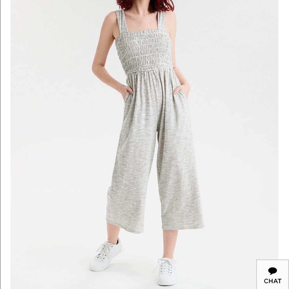 NWT American Eagle Striped Jumpsuit
